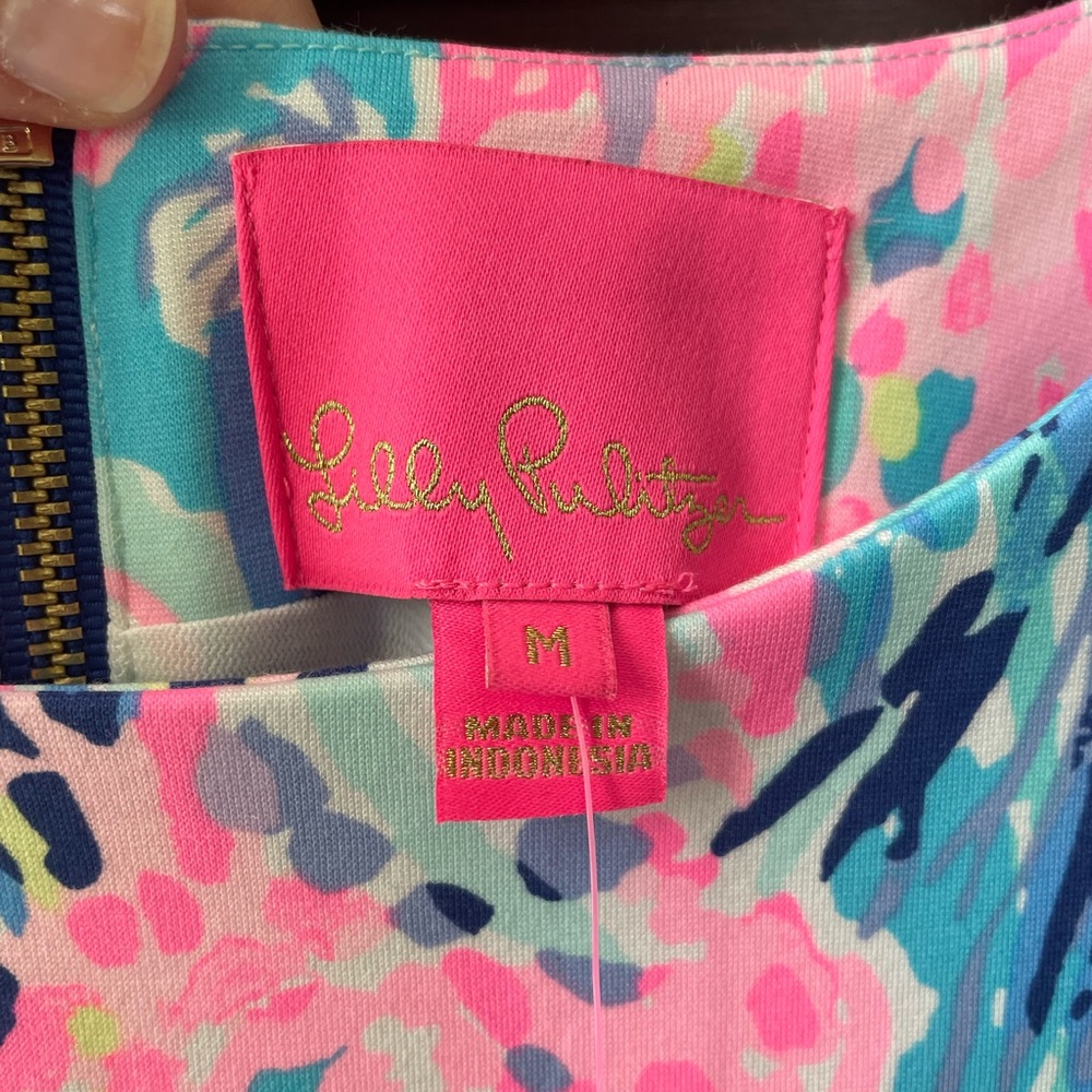 NWT Lilly Pulitzer Reem Dress in Periwinkle Purple Size Medium. Still NWT - Picture 2 of 6